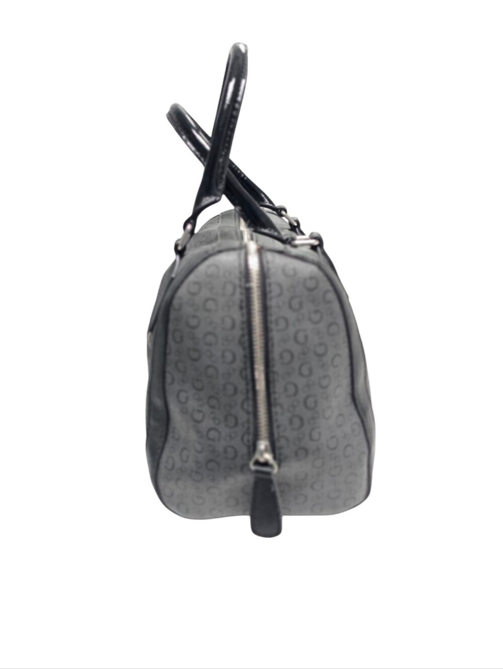 GUESS Black Monogram Satchel Duffel - Picture 2 of 11